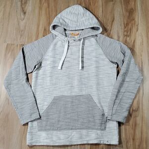 🔹️Free Planet Oatmeal Pullover Drawstring Hoodie Sweatshirt Large
